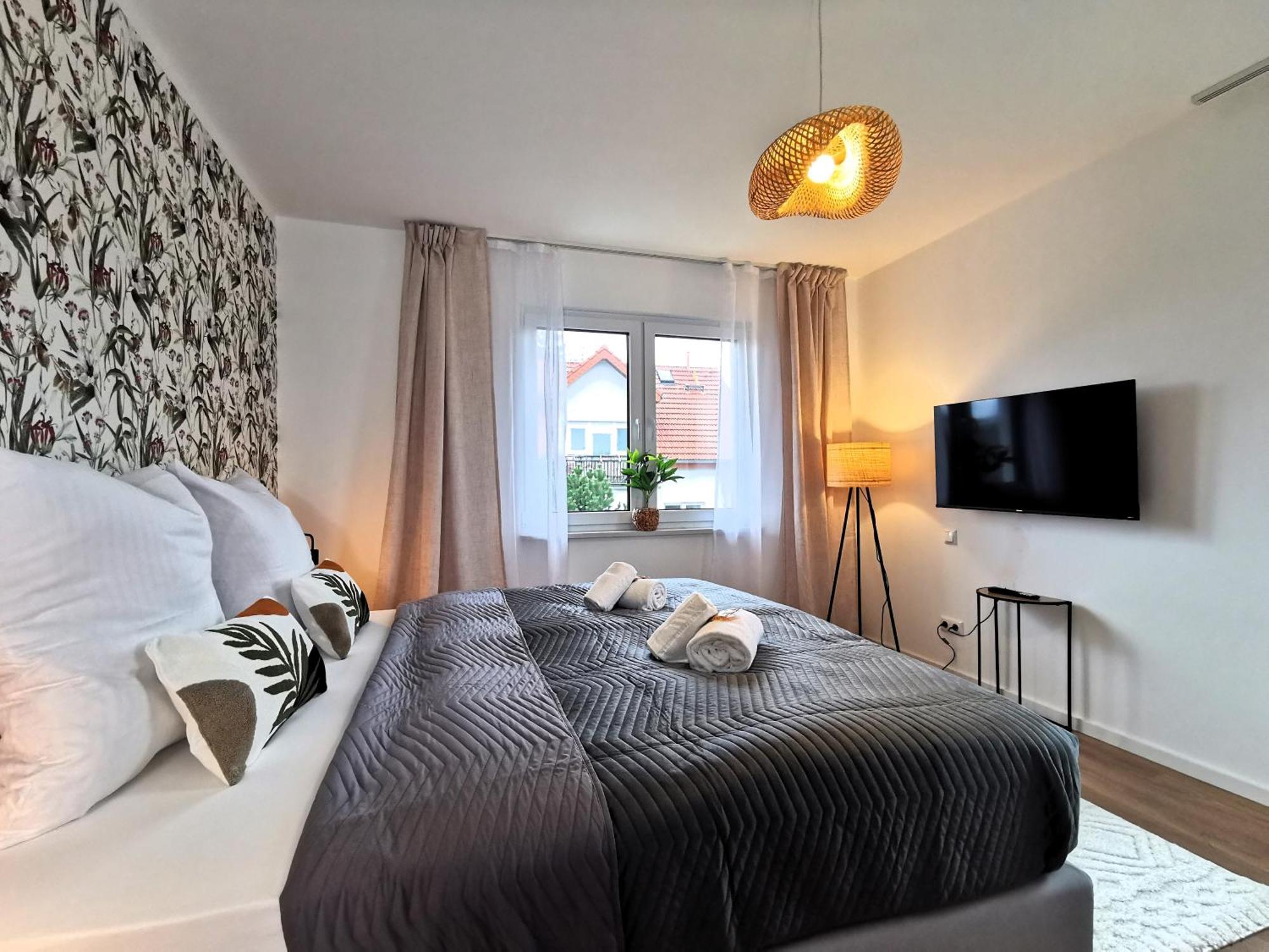 Bohnapartments Haus Zocheblick - 2 Kostenlose Parkplaetze - Sehr Ruhig - 4 Schlafzimmer - Neubau - Vollausstattung - Wlan ฮอปเปอการ์เทน ภายนอก รูปภาพ