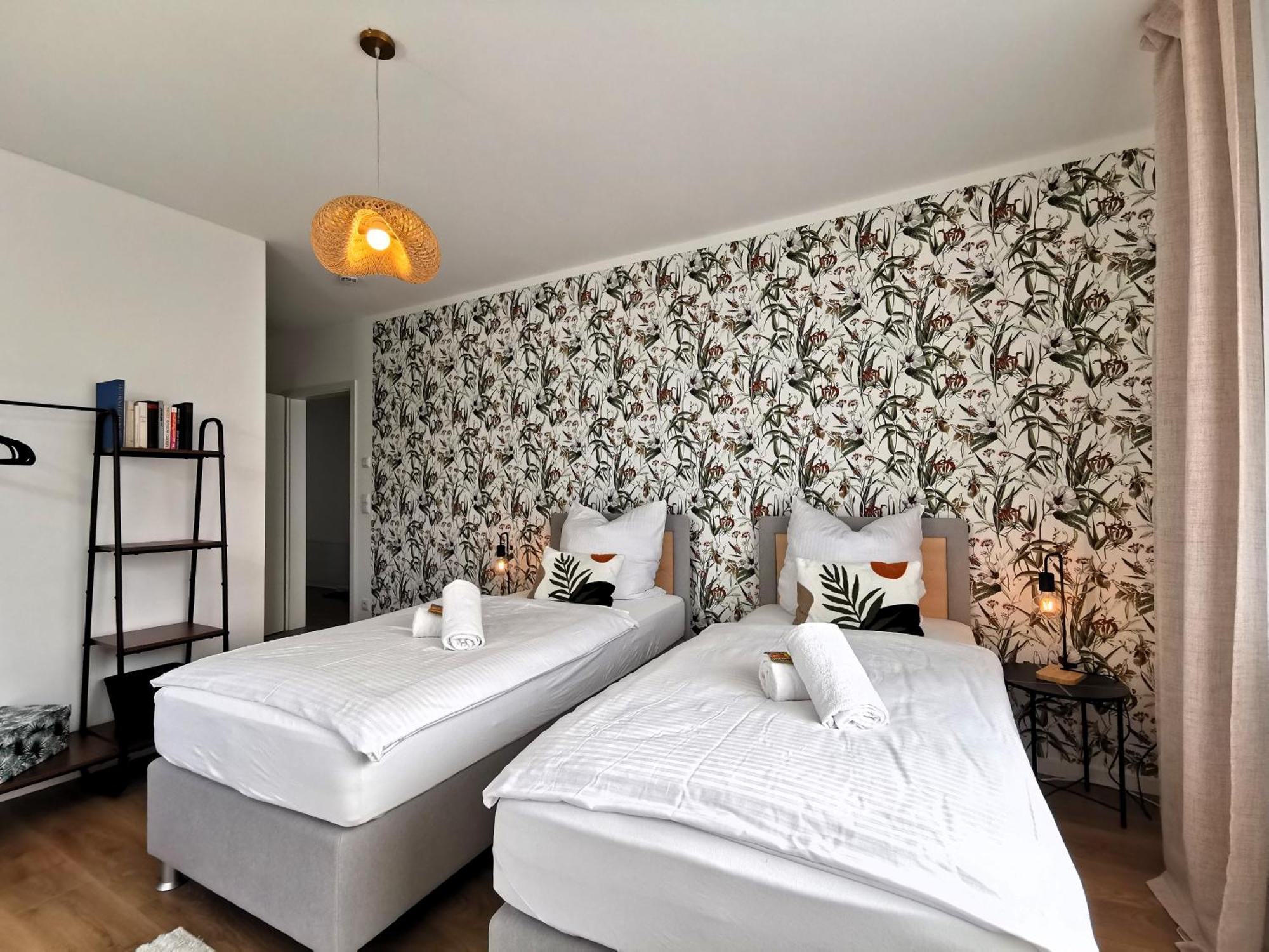 Bohnapartments Haus Zocheblick - 2 Kostenlose Parkplaetze - Sehr Ruhig - 4 Schlafzimmer - Neubau - Vollausstattung - Wlan ฮอปเปอการ์เทน ภายนอก รูปภาพ
